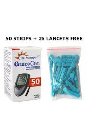 Gluco One Glucometer Combo, 50 Strips